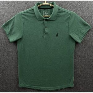 Vice Golf Polo Shirt Mens Large Green Activewear‎ Performance Casual Stretch
